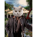 The Cool Nerd (Jurassic Park Inspired): Custom Digital Download Pet Portrait