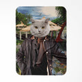The Cool Nerd (Jurassic Park Inspired): Custom Pet Blanket
