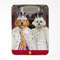 The Coronation Couple: Custom Pet Blanket