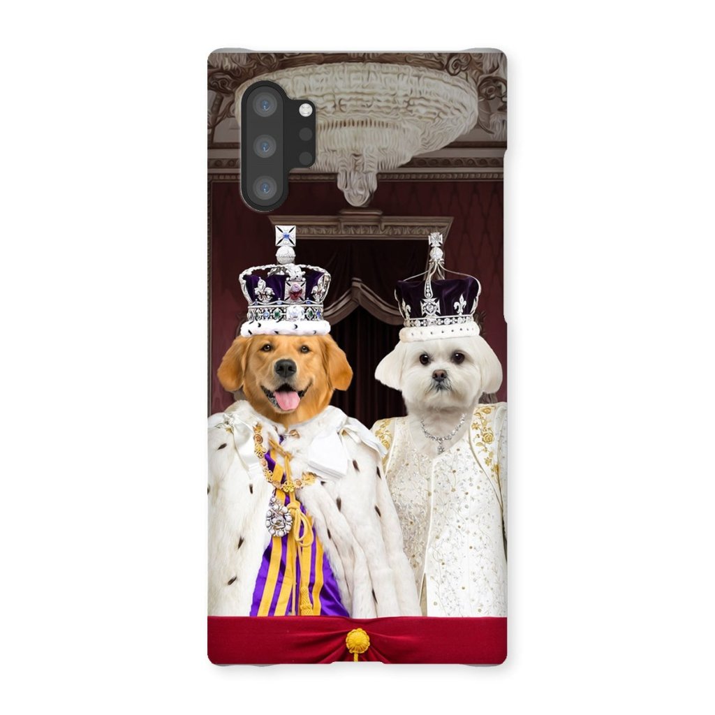 Pet Portraits | The Coronation Couple: Custom Pet Phone Case | Paw & Glory