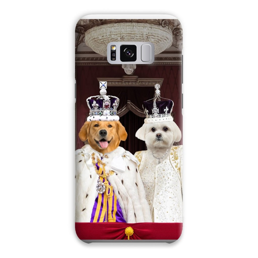 Pet Portraits | The Coronation Couple: Custom Pet Phone Case | Paw & Glory