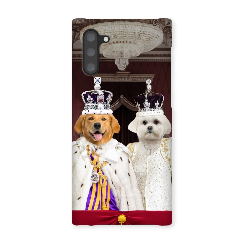 Pet Portraits | The Coronation Couple: Custom Pet Phone Case | Paw & Glory