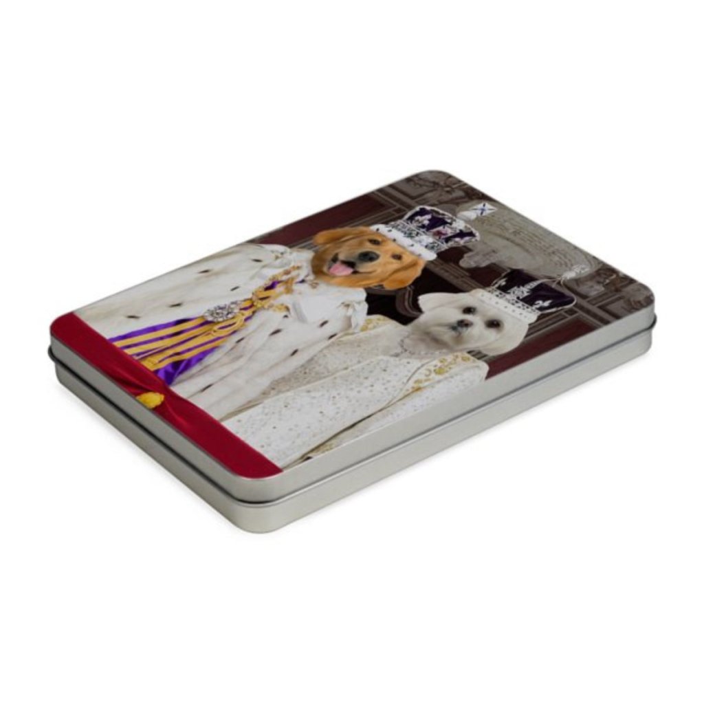 Pet Portraits | The Coronation Couple: Custom Pet Puzzle | Paw & Glory