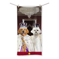 The Coronation Couple: Custom Pet Towel