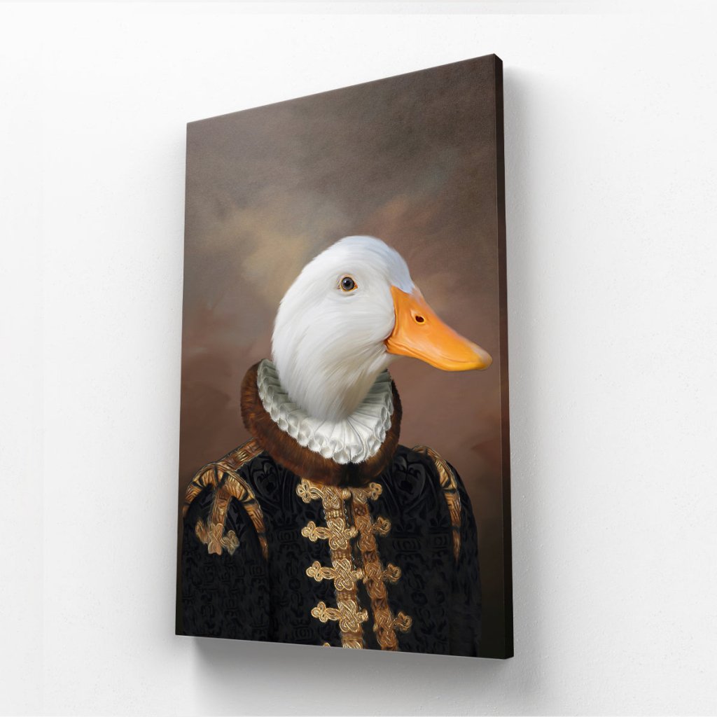 Pet Portraits | The Count: Animal Art Canvas | Paw & Glory