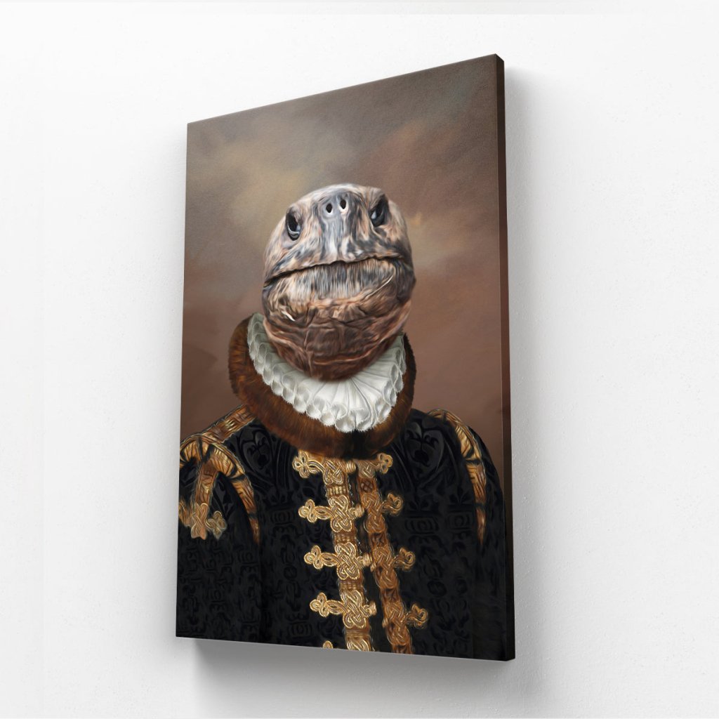 Pet Portraits | The Count: Animal Art Canvas | Paw & Glory