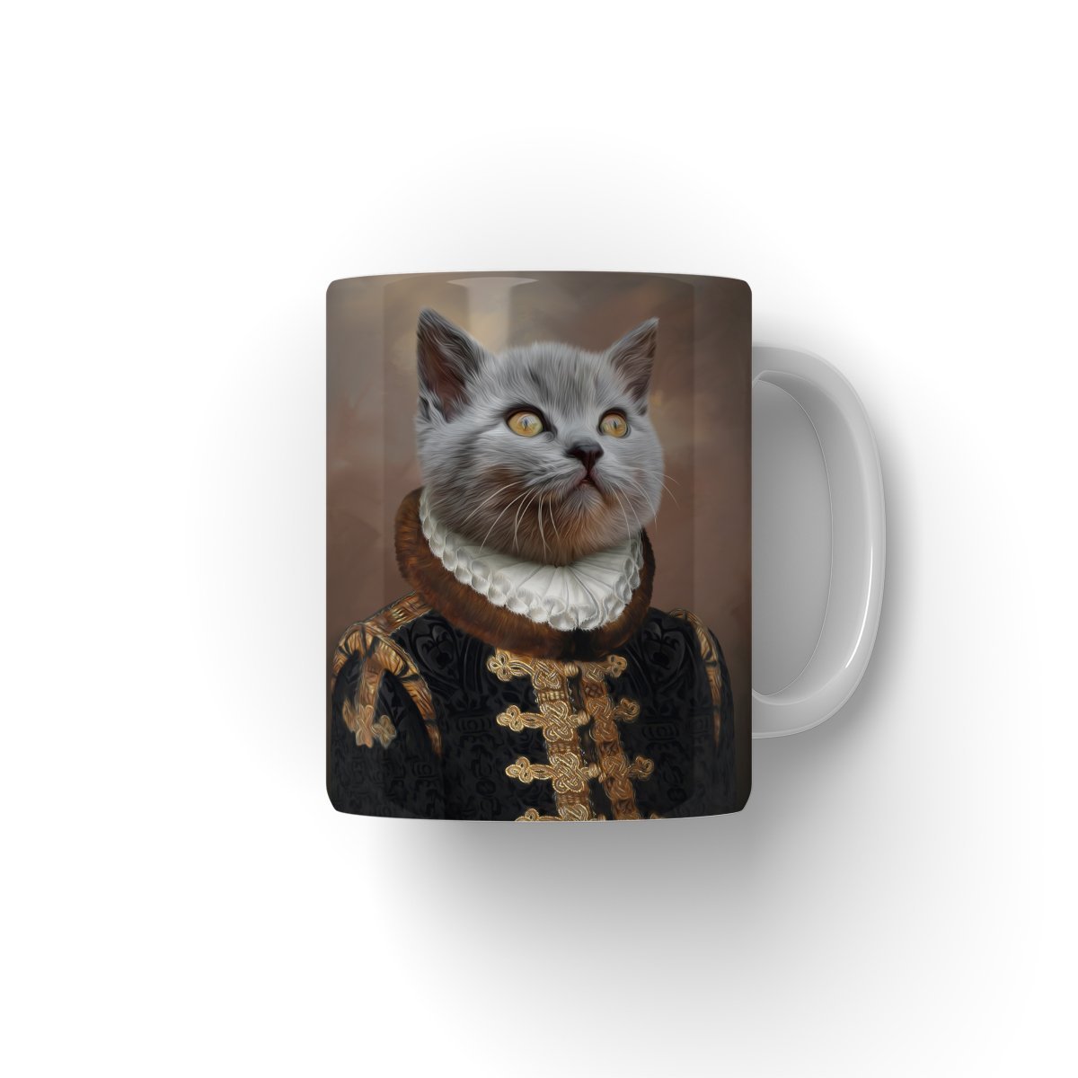 Pet Portraits | The Count: Custom Pet Coffee Mug | Paw & Glory