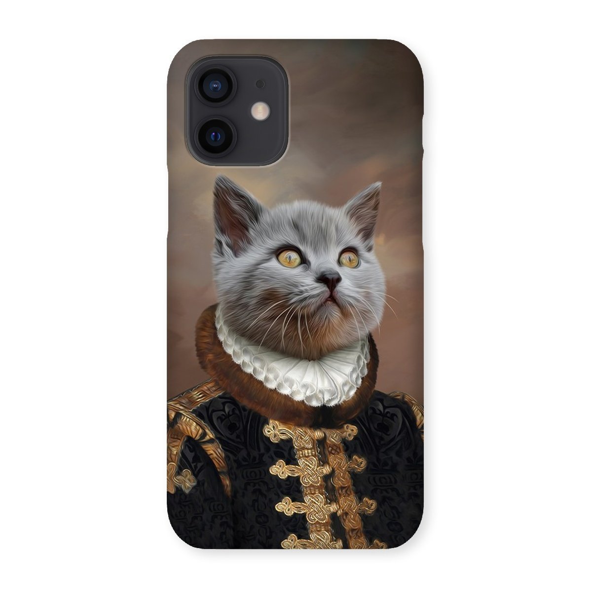The Count: Custom Pet Phone Case - Paw & Glory - Dog Portraits - Pet Portraits
