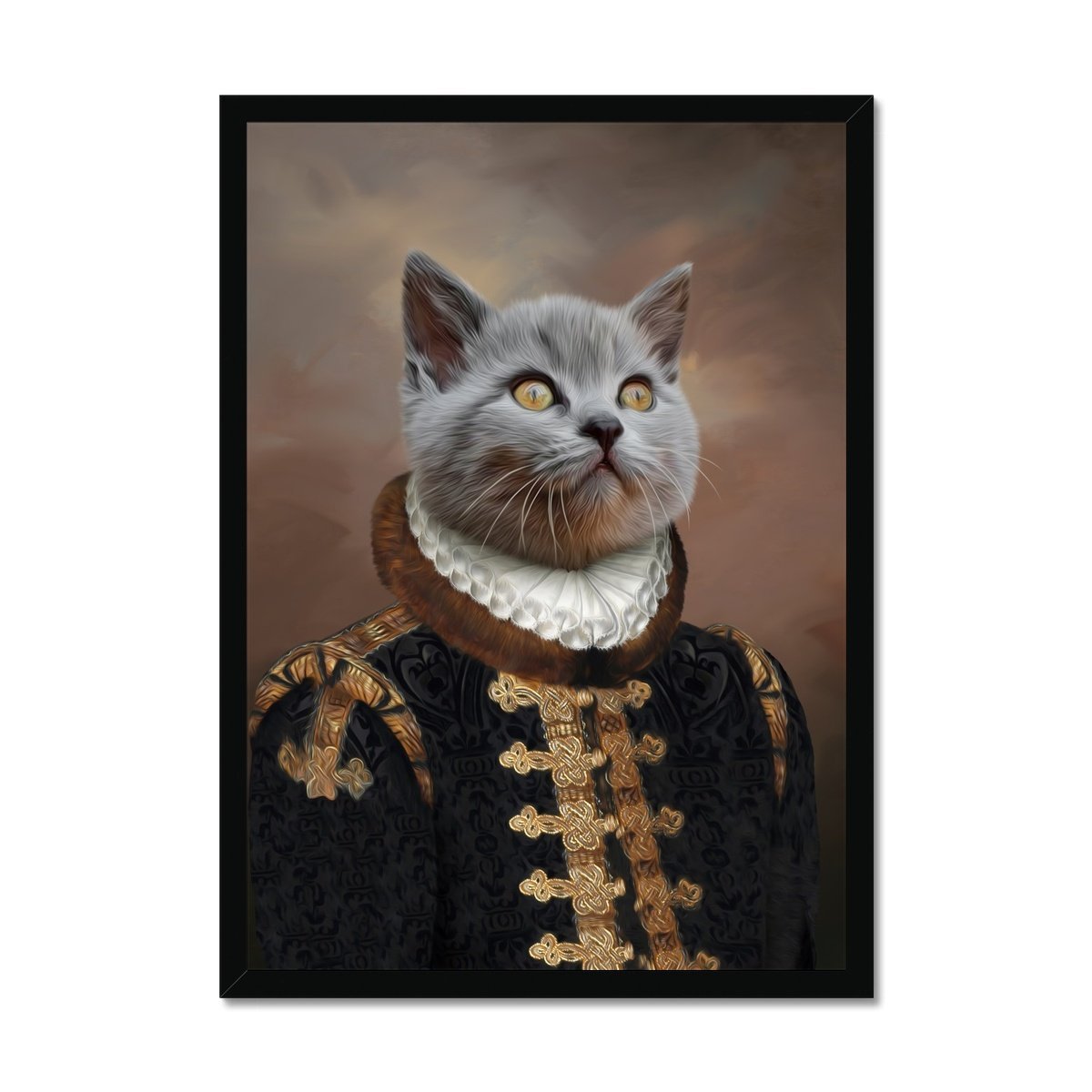 Pet Portraits | The Count: Custom Pet Portrait | Paw & Glory