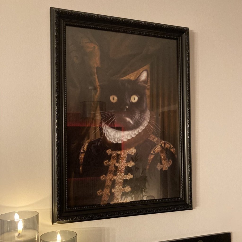 Pet Portraits | The Count: Custom Pet Portrait | Paw & Glory