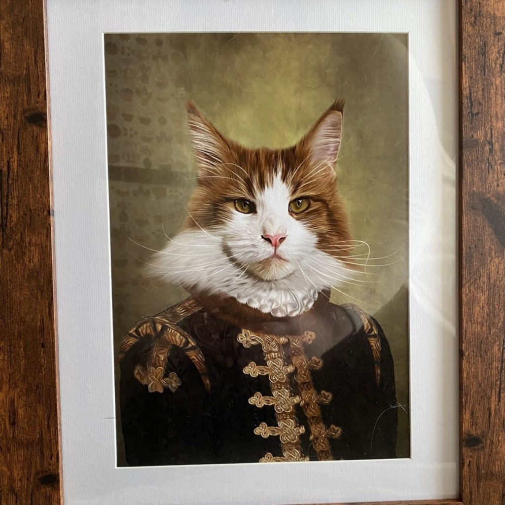 The Count: Custom Pet Portrait | custom pet portrait | Paw & Glory