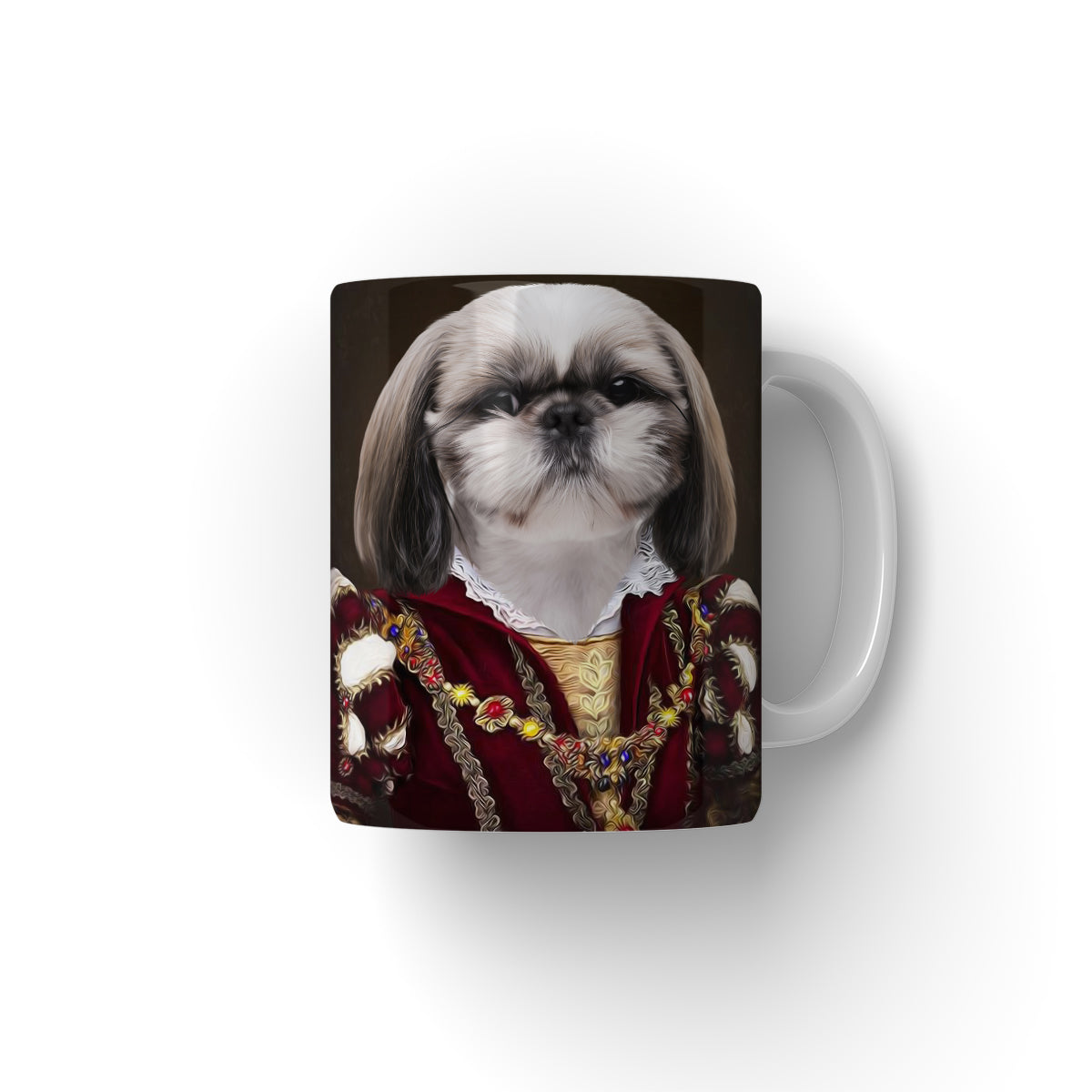 Pet Portraits | The Countess: Custom Pet Coffee Mug | Paw & Glory