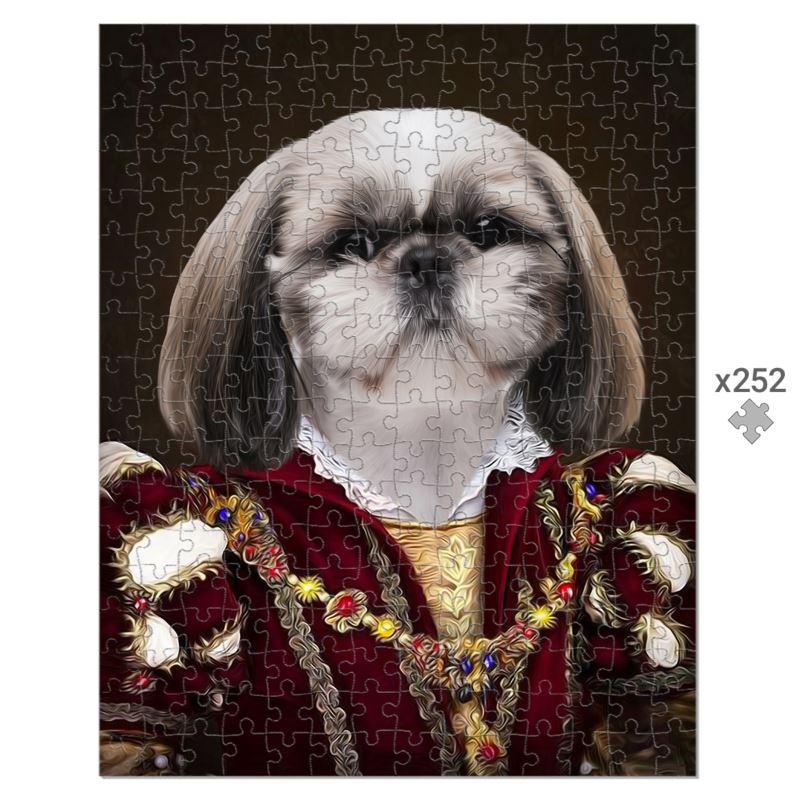 Pet Portraits | The Countess: Custom Pet Puzzle | Paw & Glory