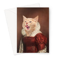 The Countryside Girl: Custom Pet Greeting Card