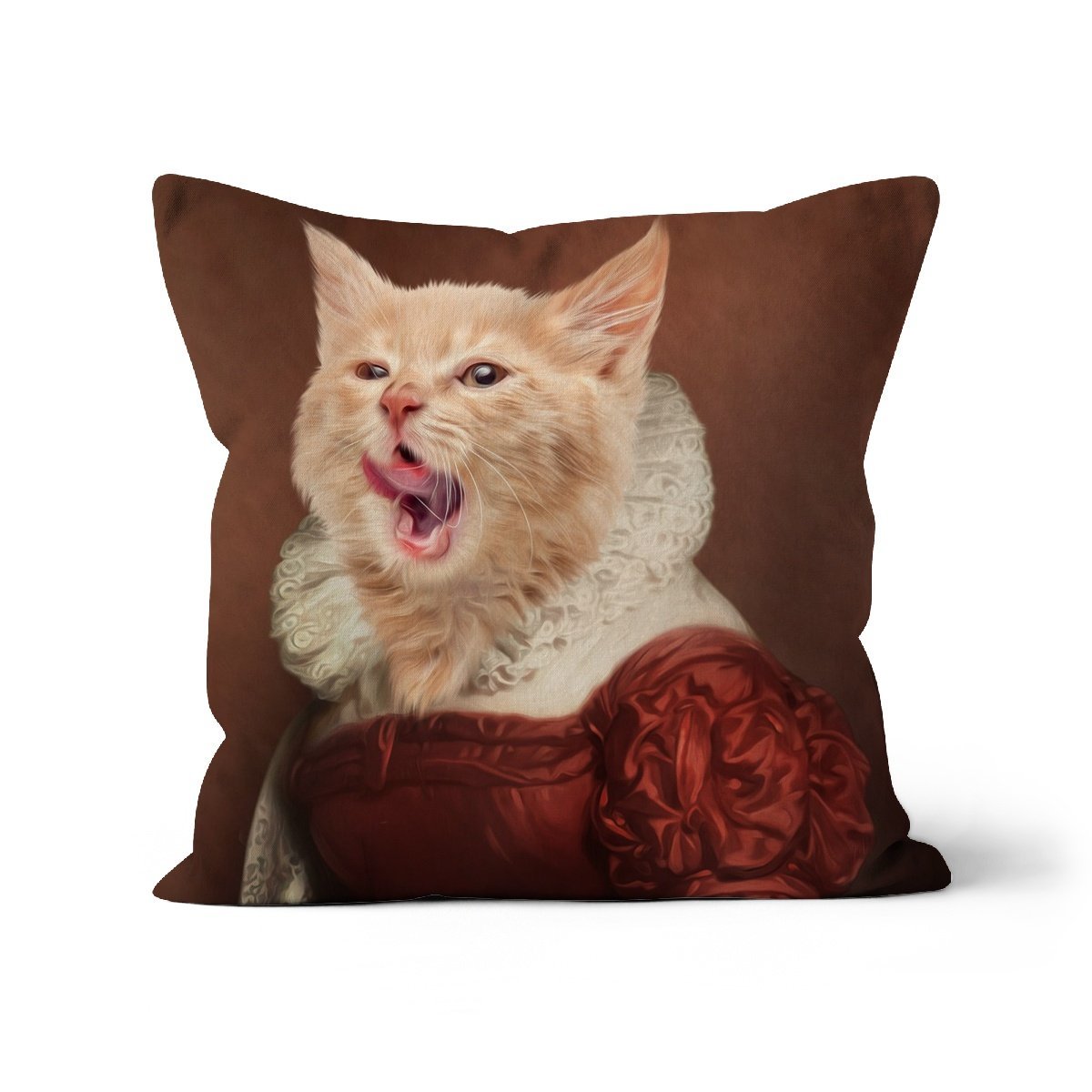 Pet Portraits | The Countryside Girl: Custom Pet Pillow | Paw & Glory