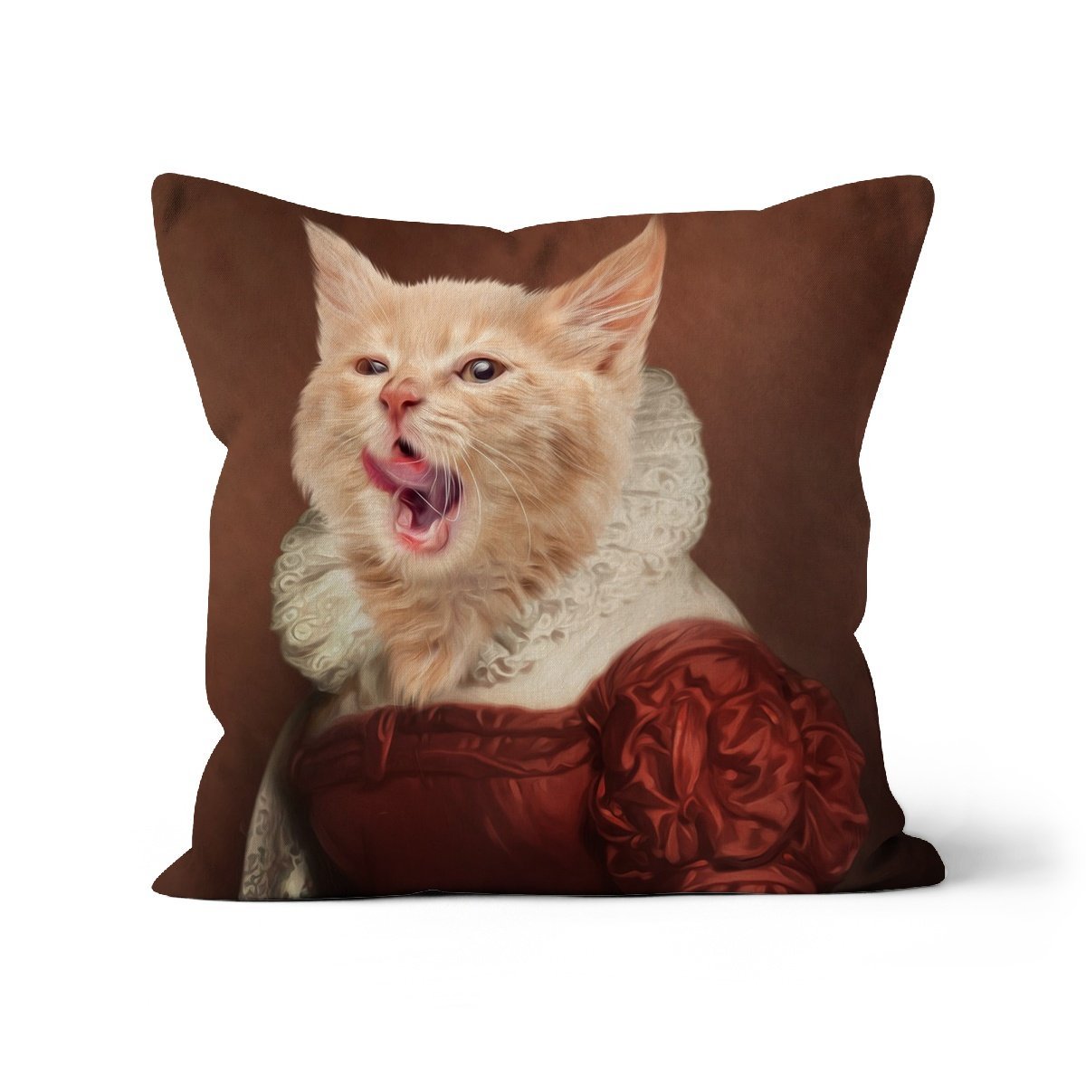 Pet Portraits | The Countryside Girl: Custom Pet Pillow | Paw & Glory