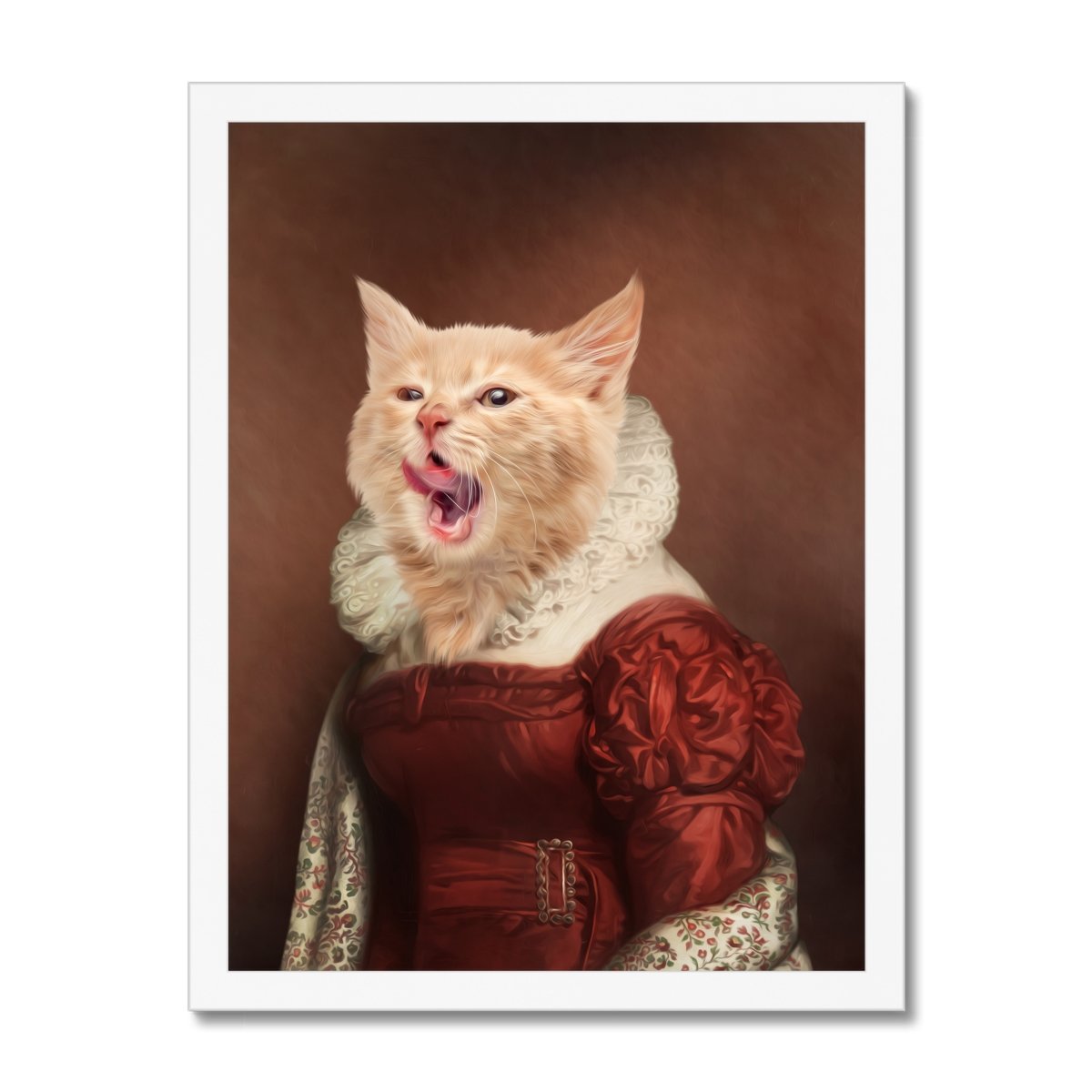 Pet Portraits | The Countryside Girl: Custom Pet Portrait | Paw & Glory