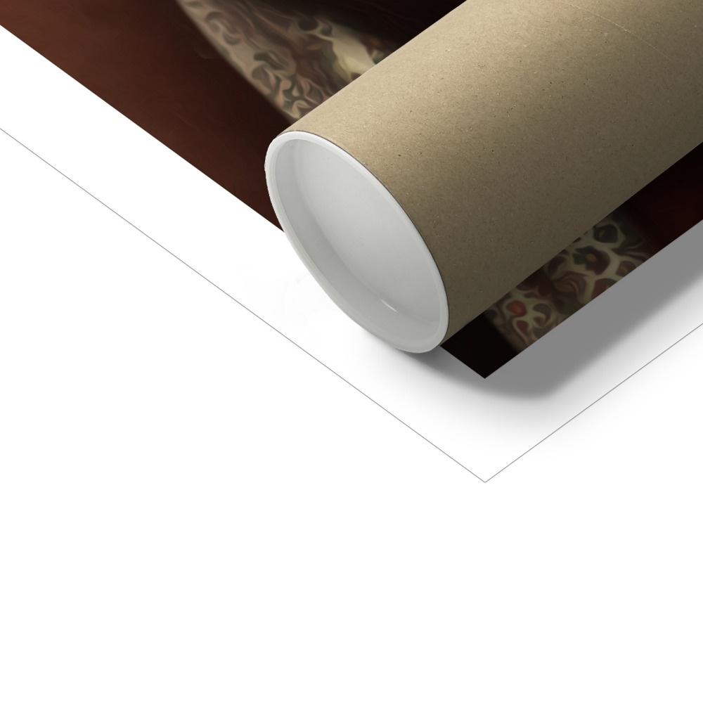 Pet Portraits | The Countryside Girl: Custom Pet Poster | Paw & Glory