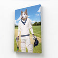 The Cricket Prodigy: Custom Pet Canvas