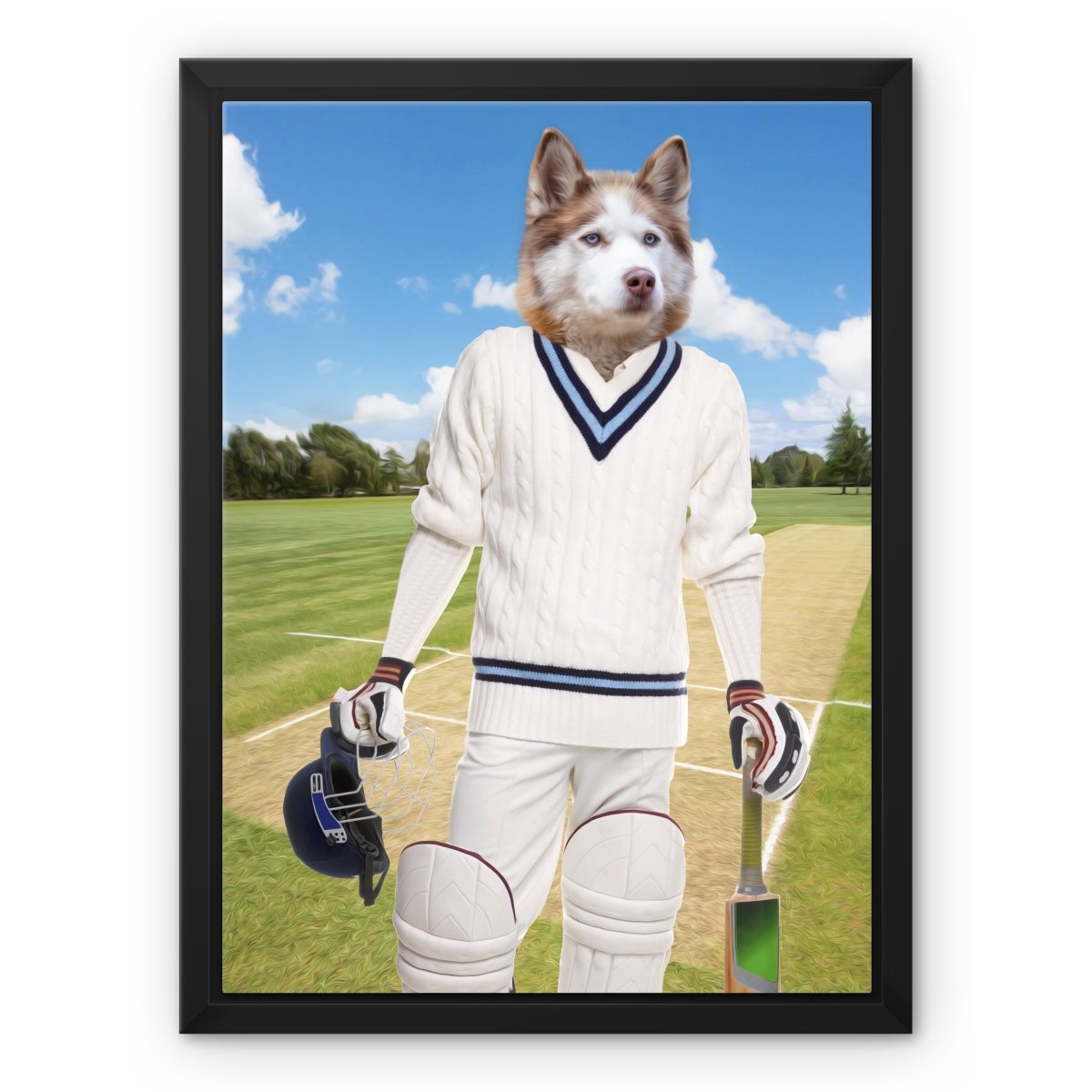 Pet Portraits | The Cricket Prodigy: Custom Pet Canvas | Paw & Glory