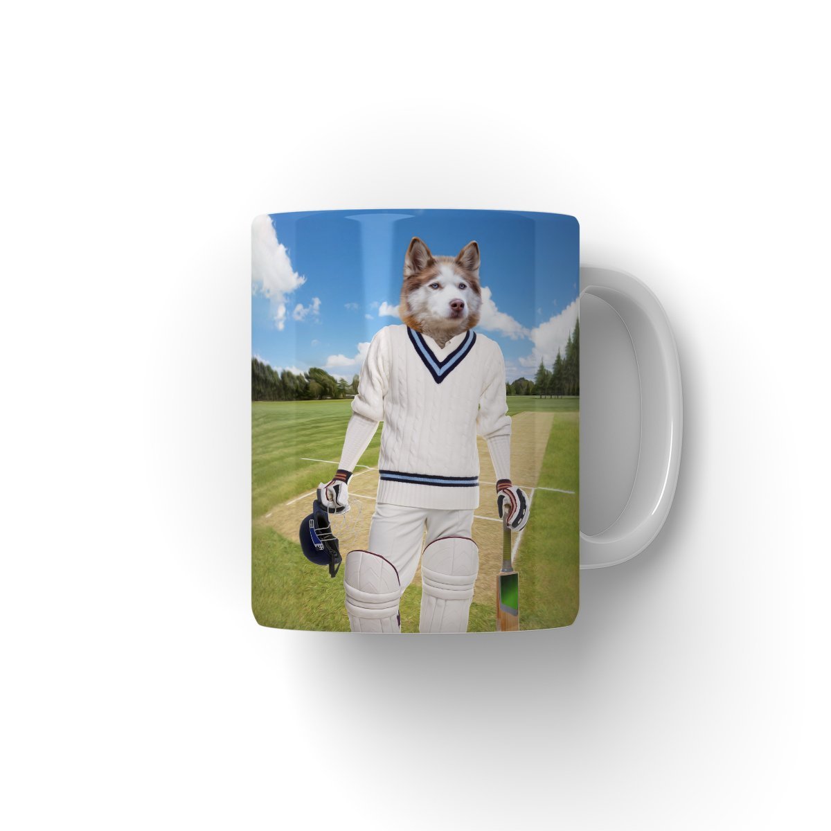 Pet Portraits | The Cricket Prodigy: Custom Pet Coffee Mug | Paw & Glory
