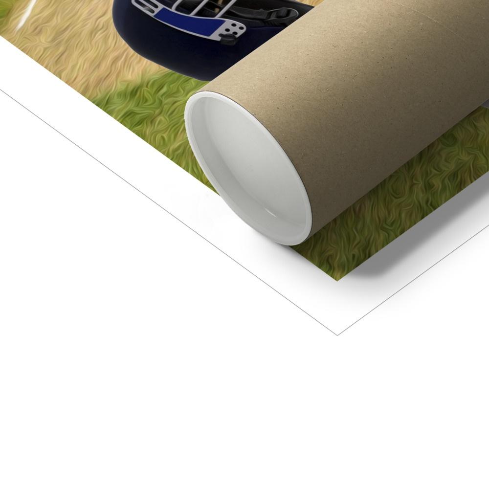 Pet Portraits | The Cricket Prodigy: Custom Pet Poster | Paw & Glory