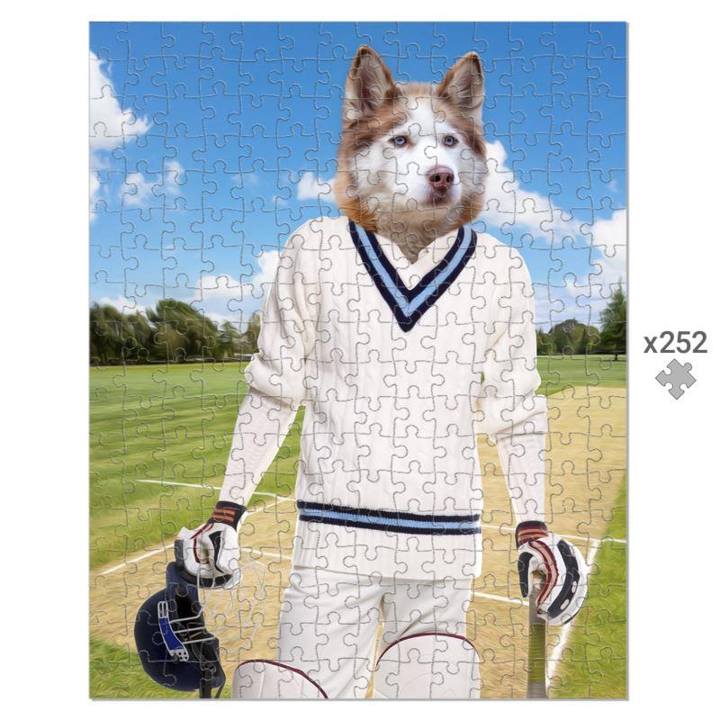 Pet Portraits | The Cricket Prodigy: Custom Pet Puzzle | Paw & Glory