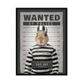 The Criminal: Animal Art Framed Portrait