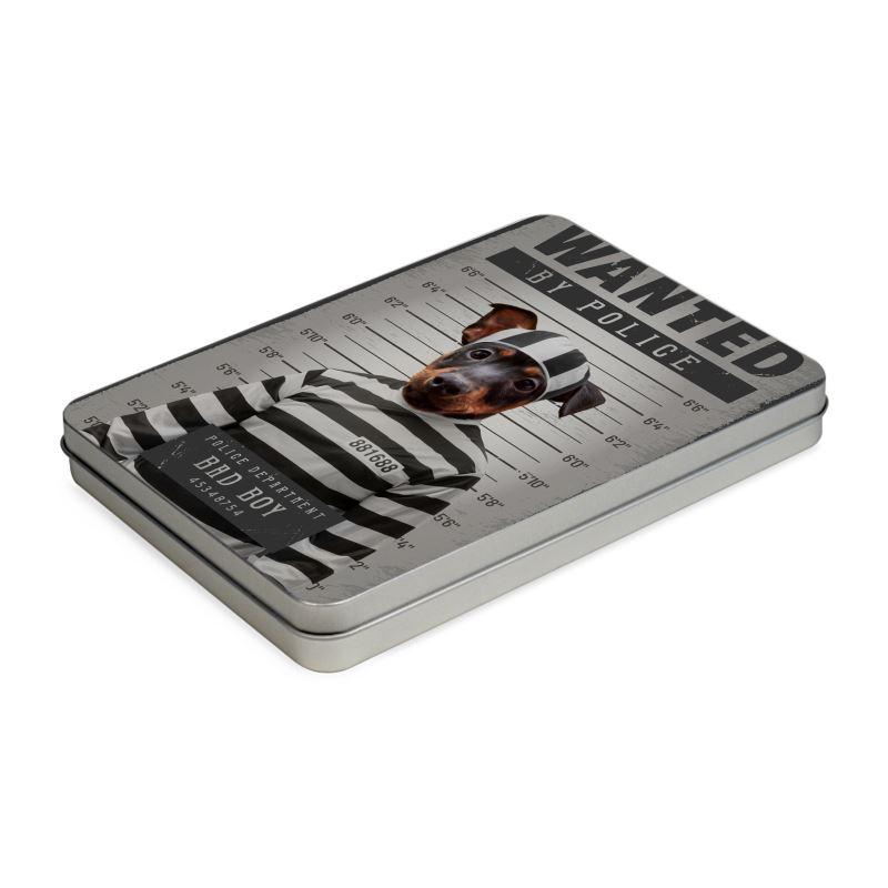 Pet Portraits | The Criminal: Custom Pet Puzzle | Paw & Glory