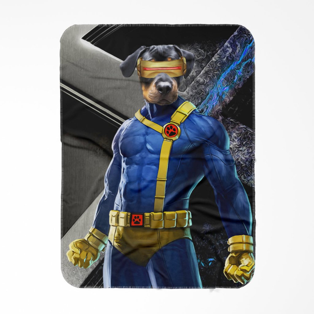 Pet Portraits | The Cyclops: Custom Pet Blanket | Paw & Glory