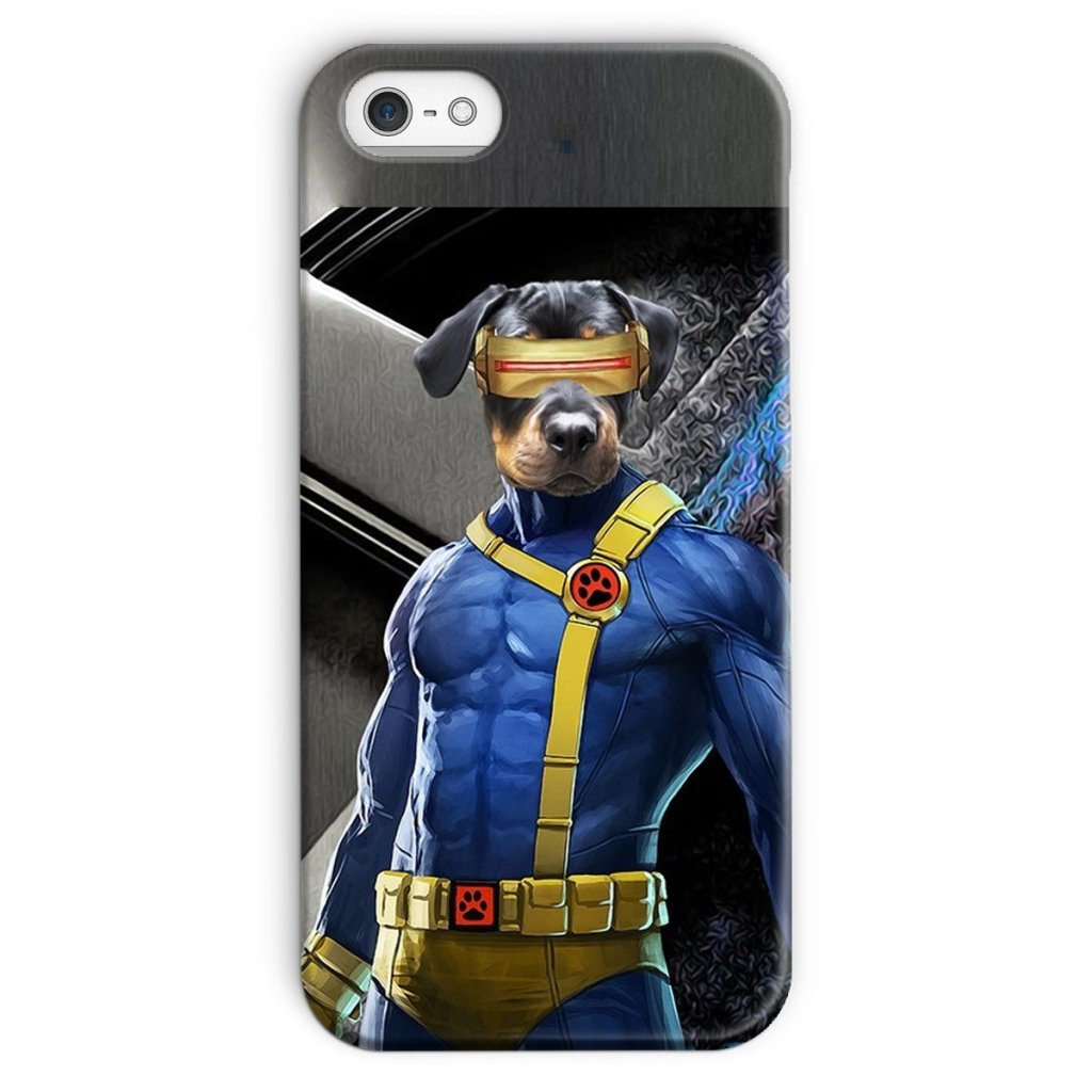The Cyclops: Custom Pet Phone Case - Paw & Glory - Dog Portraits - Pet Portraits