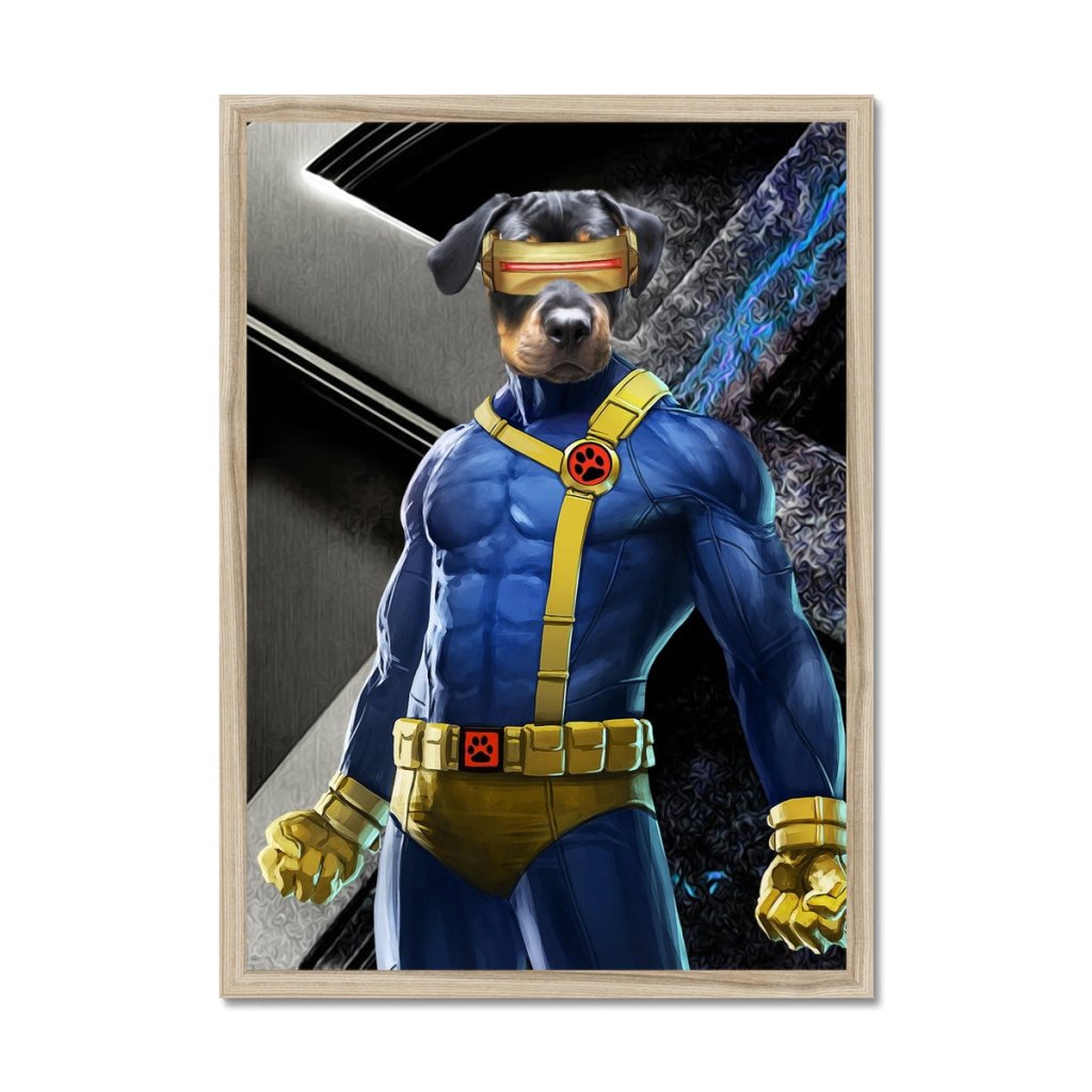 The Cyclops: Custom Pet Portrait - Paw & Glory - Dog Portraits - Pet Portraits