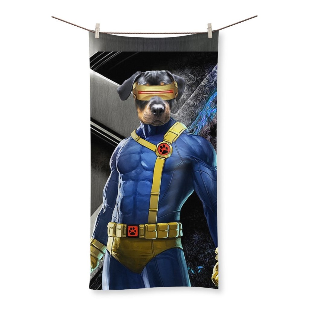 Pet Portraits | The Cyclops: Custom Pet Towel | Paw & Glory