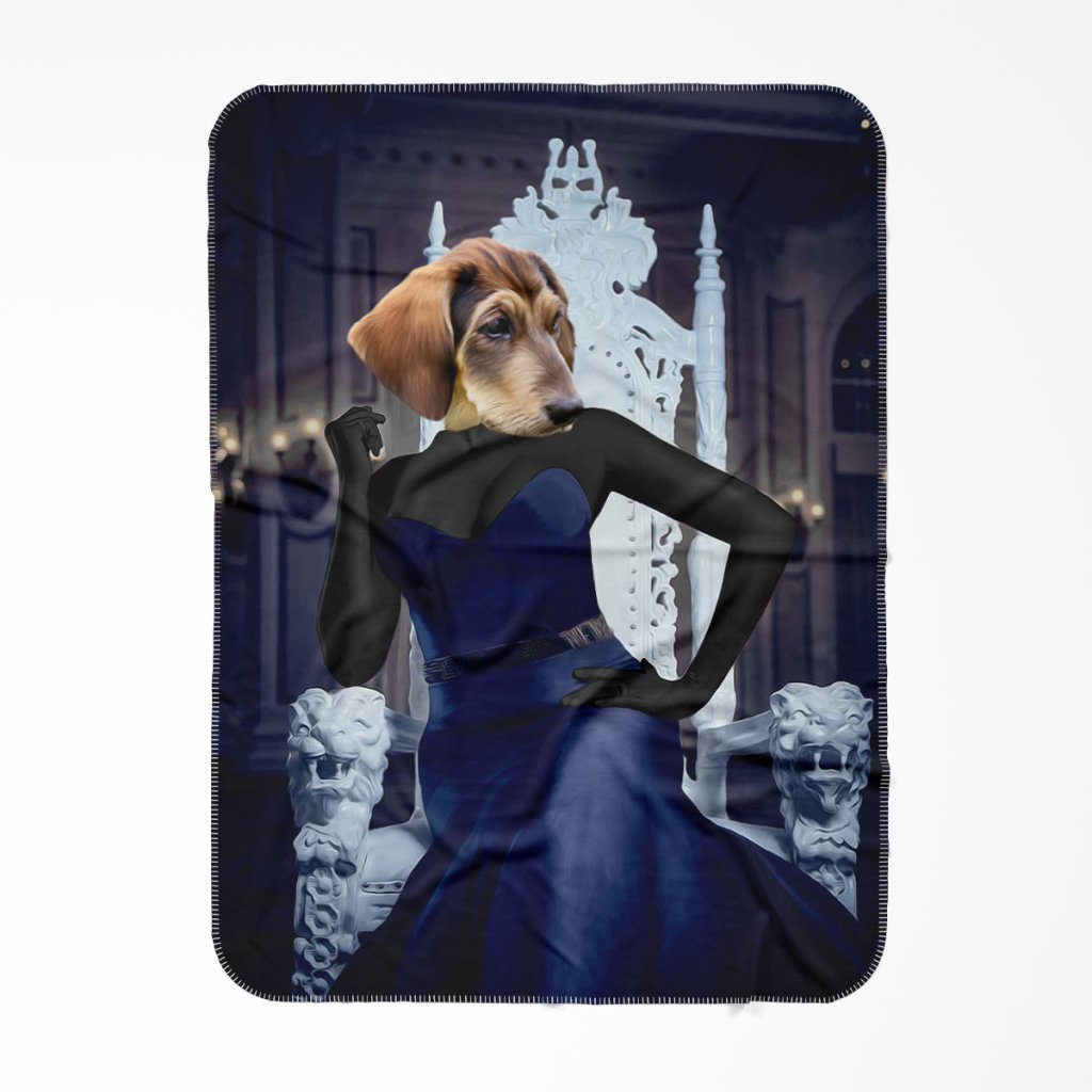 Pet Portraits | The Cynthia: Custom Pet Blanket | Paw & Glory