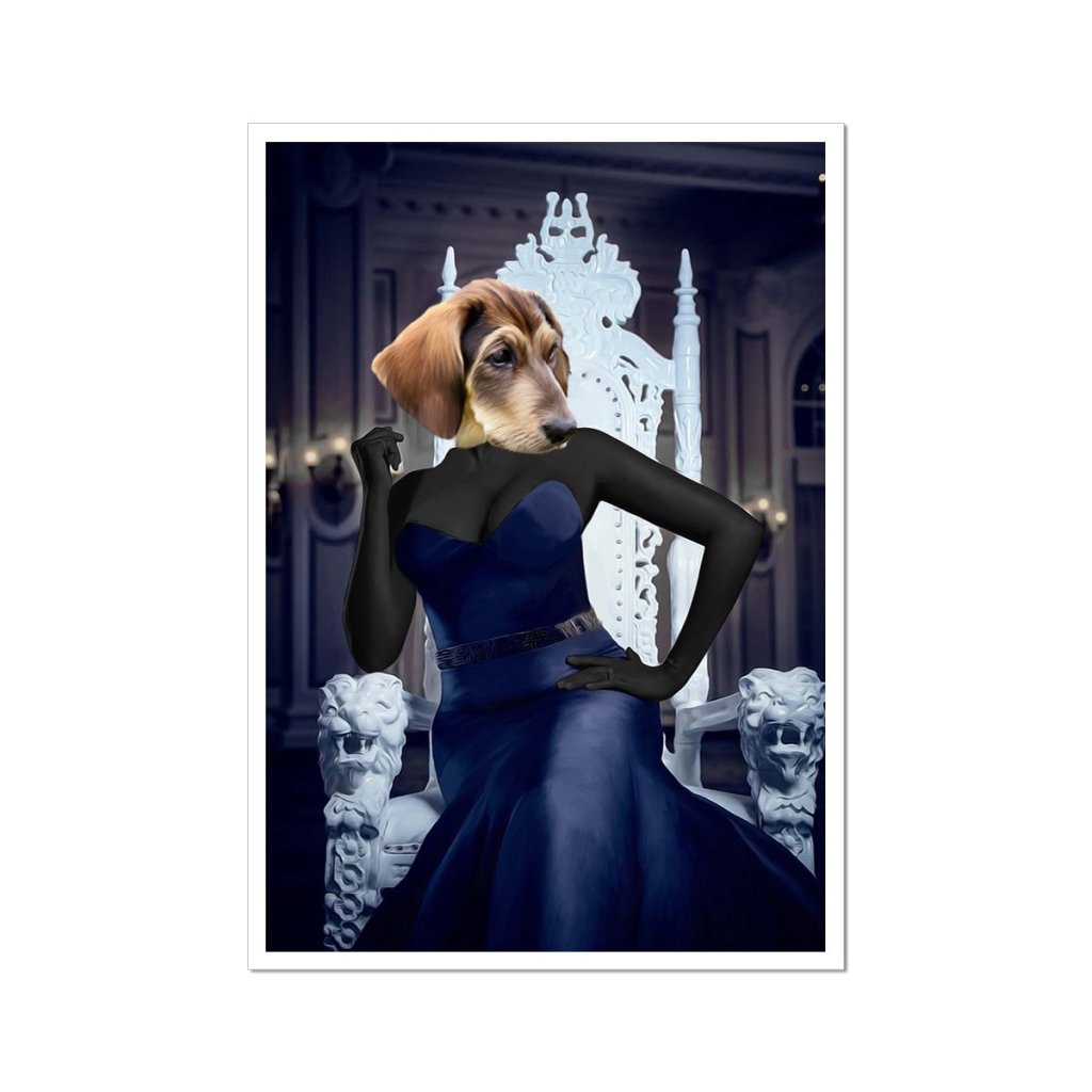 Pet Portraits | The Cynthia: Custom Pet Poster | Paw & Glory