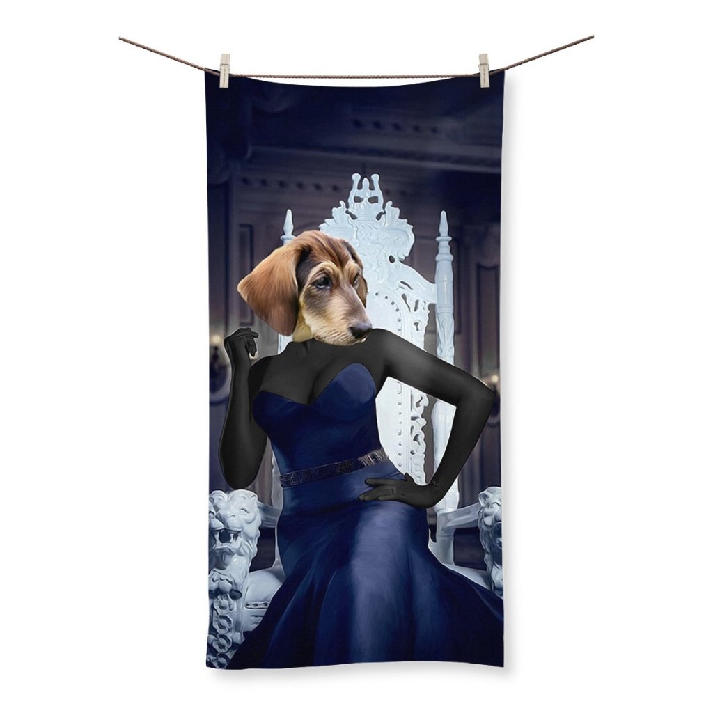 Pet Portraits | The Cynthia: Custom Pet Towel | Paw & Glory