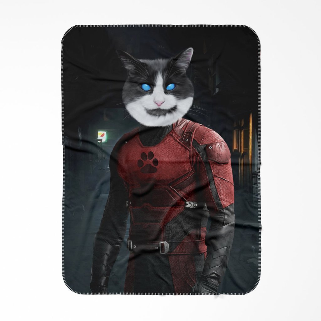 Pet Portraits | The Dare Devil: Custom Pet Blanket | Paw & Glory