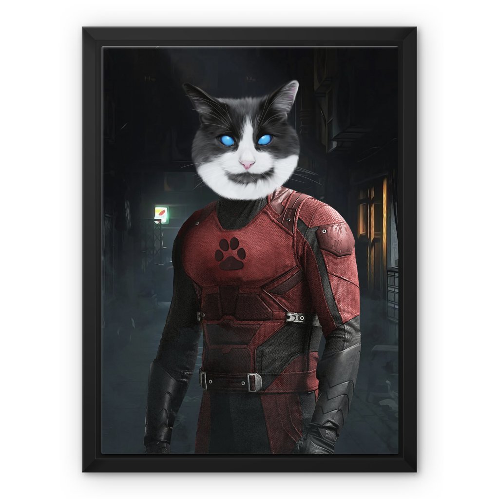 Pet Portraits | The Dare Devil: Custom Pet Canvas | Paw & Glory