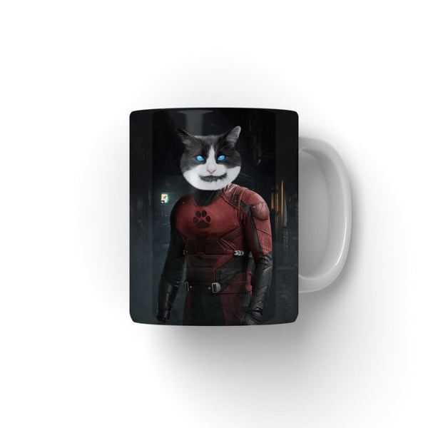Masked City Hero Custom Pet Coffee Mug | Personalised Pet Gift | Paw & Glory