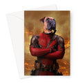 The Deadpawl: Custom Pet Greeting Card