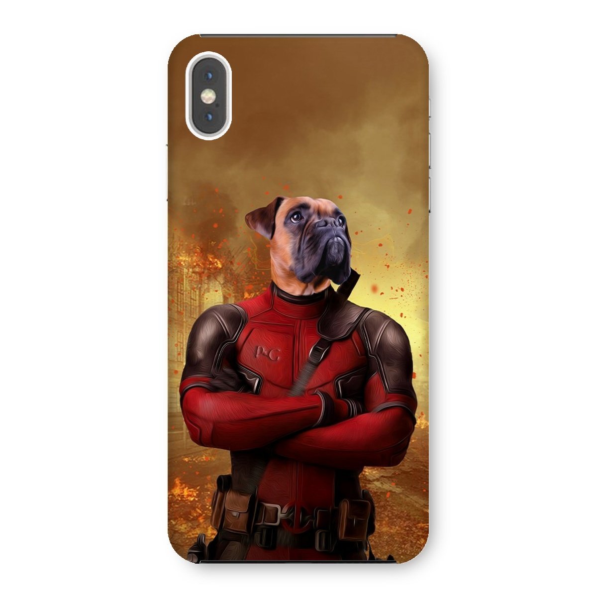 Pet Portraits | The Deadpawl: Custom Pet Phone Case | Paw & Glory