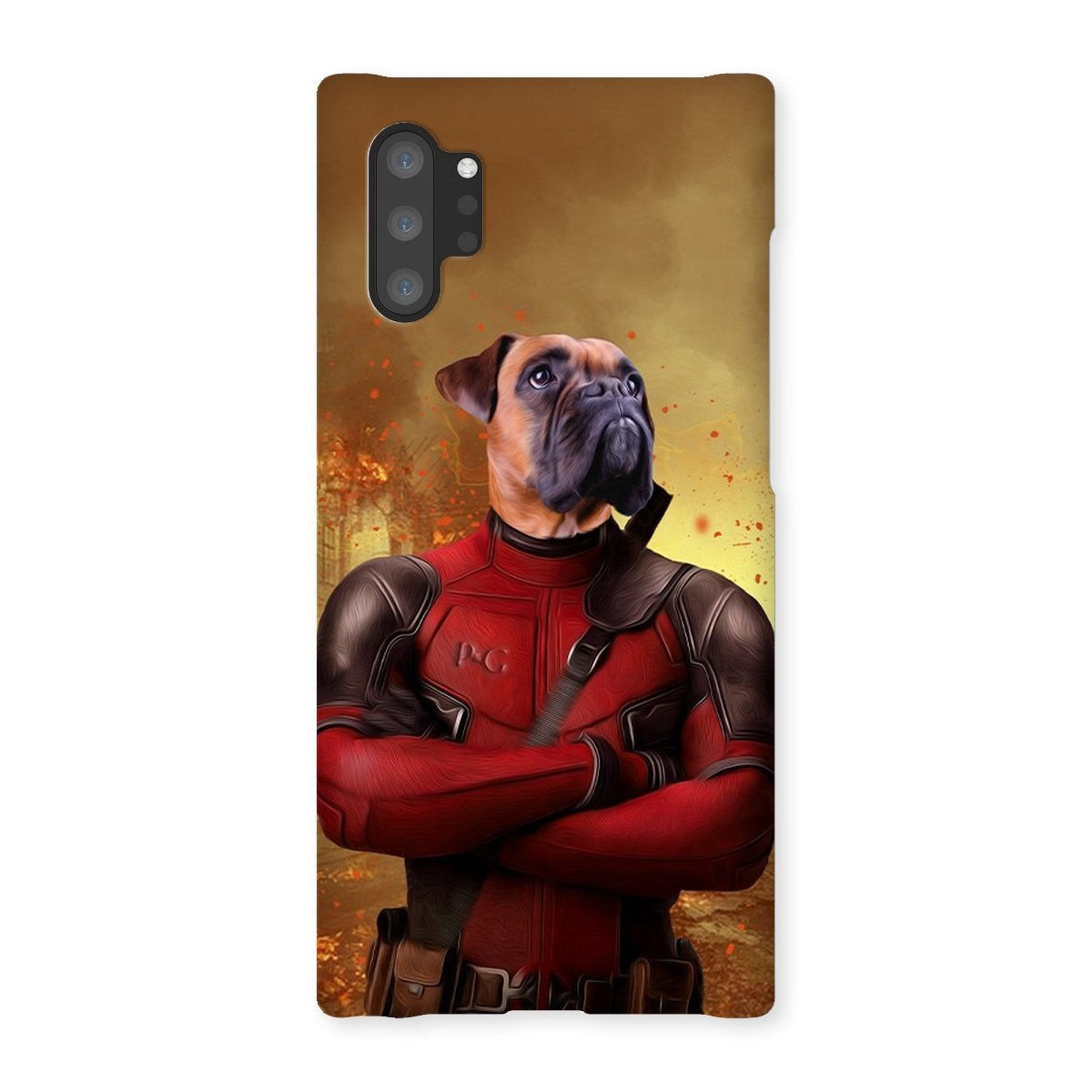 Pet Portraits | The Deadpawl: Custom Pet Phone Case | Paw & Glory