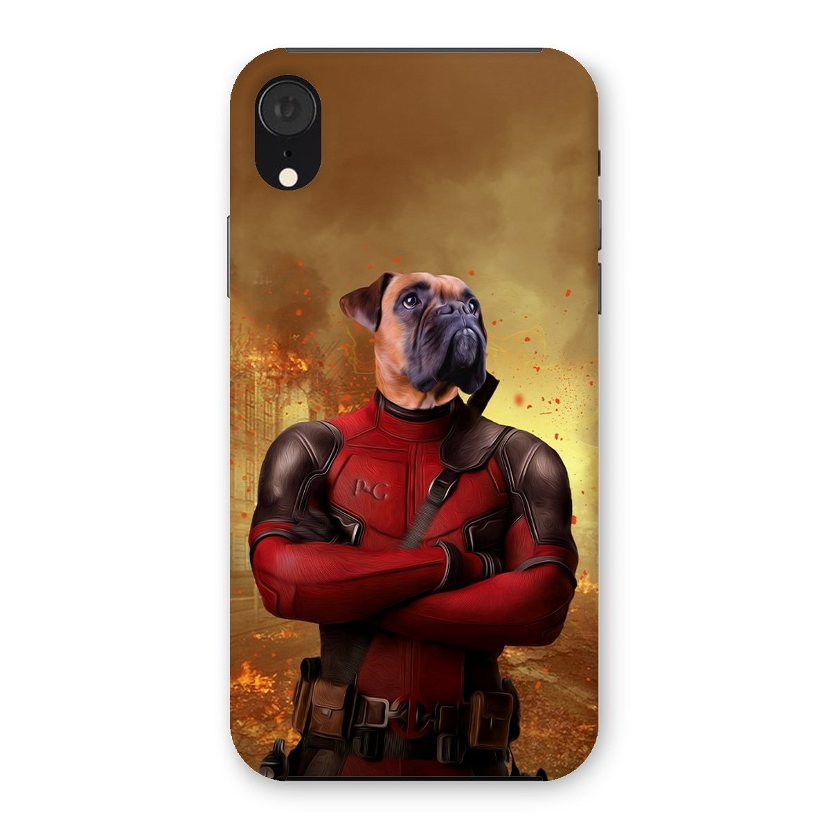 Pet Portraits | The Deadpawl: Custom Pet Phone Case | Paw & Glory