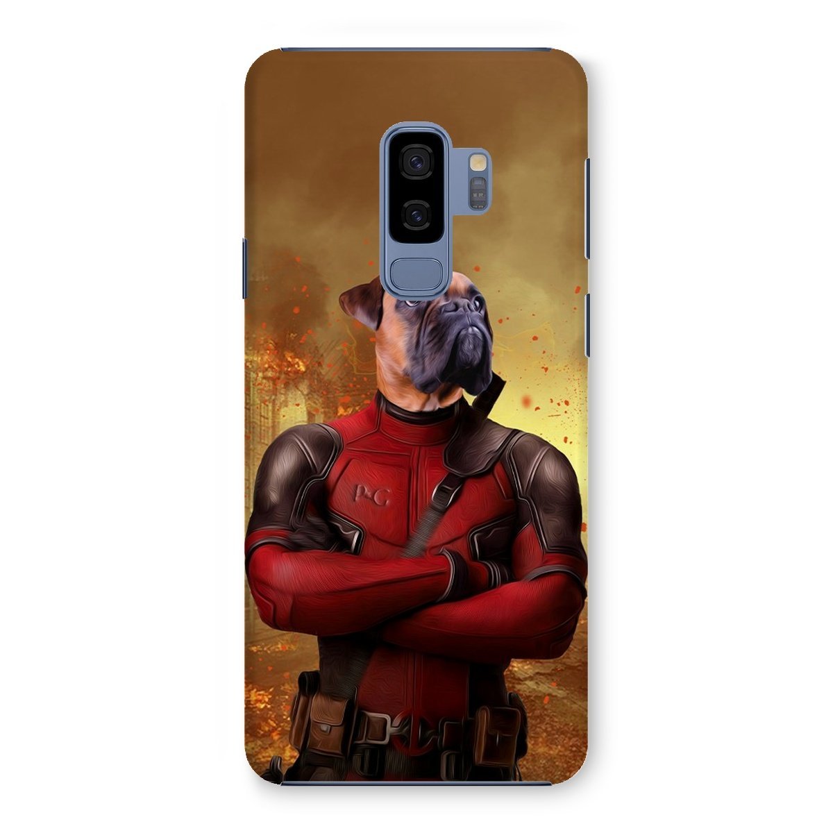 Pet Portraits | The Deadpawl: Custom Pet Phone Case | Paw & Glory