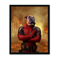 The Deadpawl: Custom Pet Portrait
