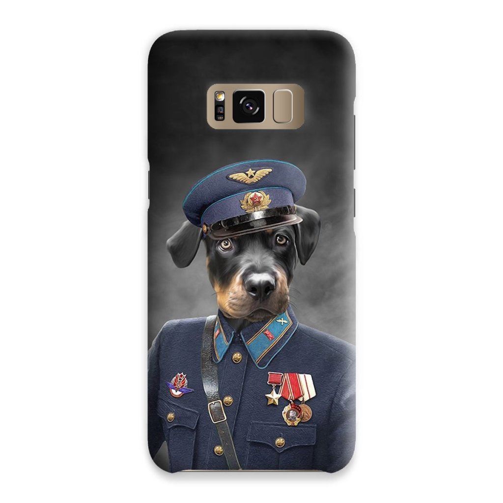 Pet Portraits | The Decorated Soldier: Custom Pet Phone Case | Paw & Glory