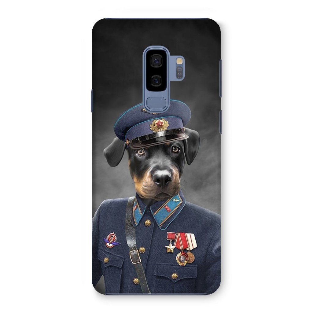 The Decorated Soldier: Custom Pet Phone Case - Paw & Glory - Dog Portraits - Pet Portraits