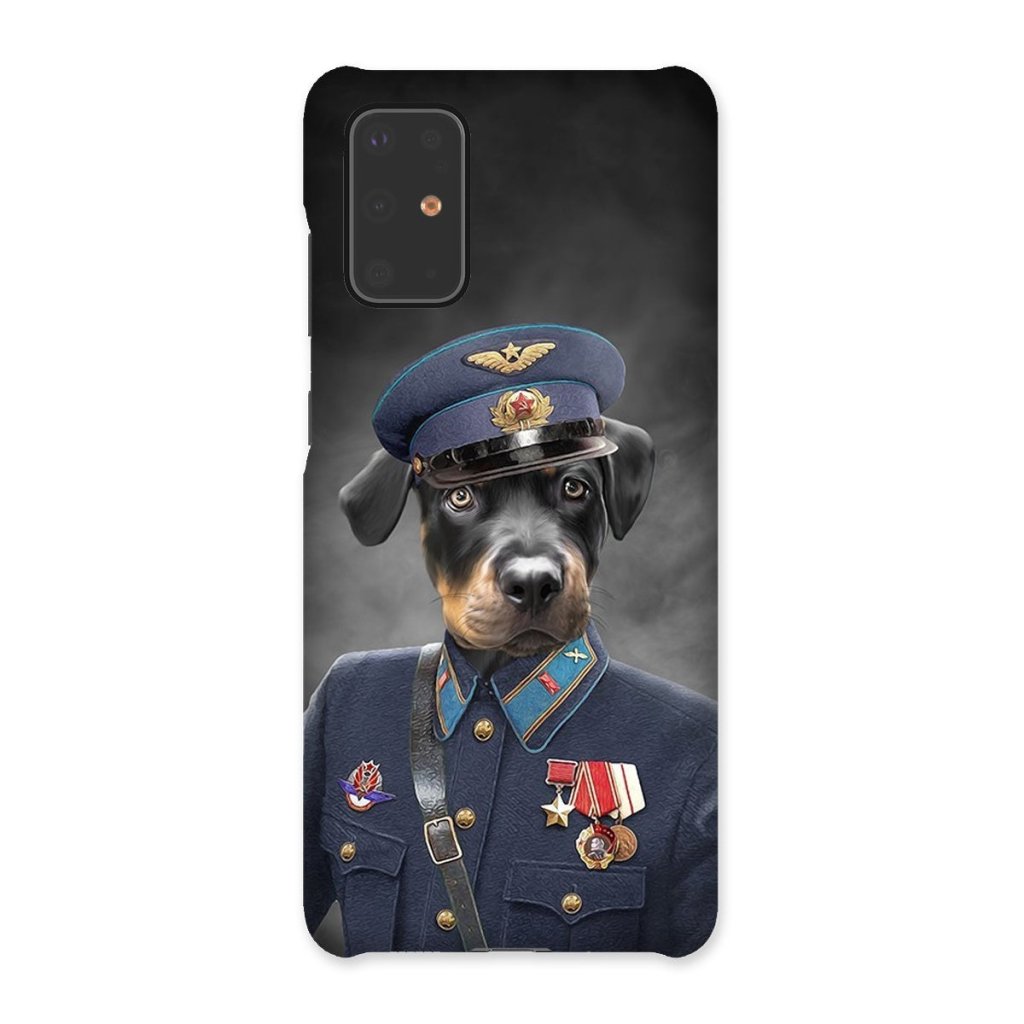 Pet Portraits | The Decorated Soldier: Custom Pet Phone Case | Paw & Glory