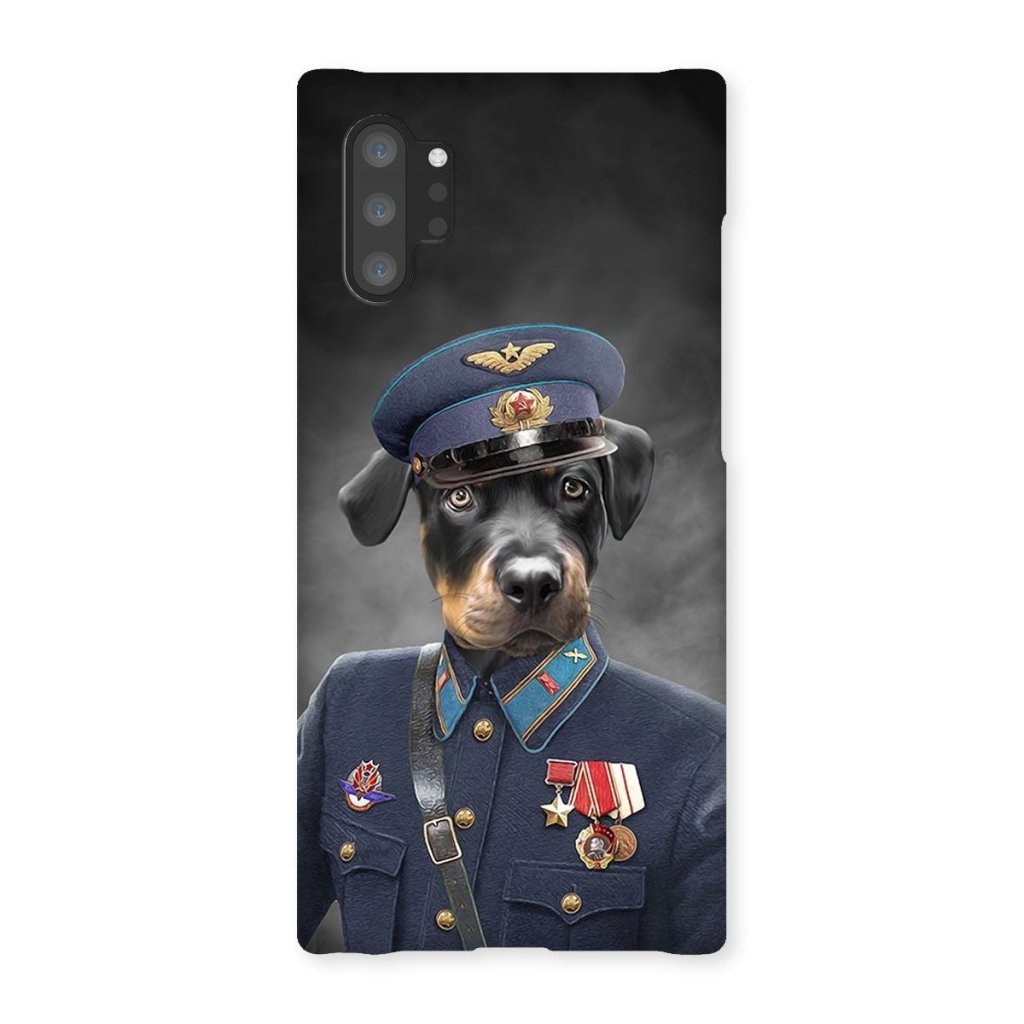 Pet Portraits | The Decorated Soldier: Custom Pet Phone Case | Paw & Glory