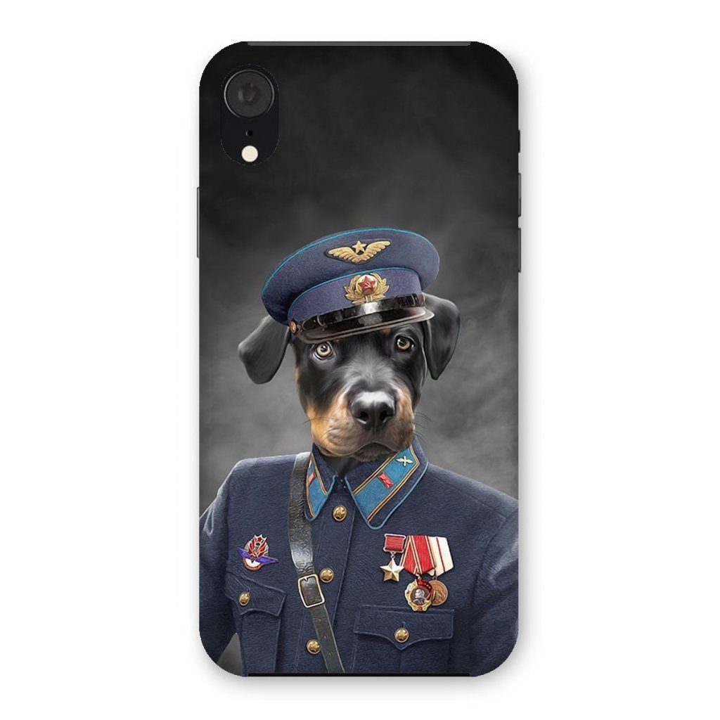 The Decorated Soldier: Custom Pet Phone Case - Paw & Glory - Dog Portraits - Pet Portraits